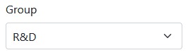 The new group dropdown that's in each view that has the new list grouping option.